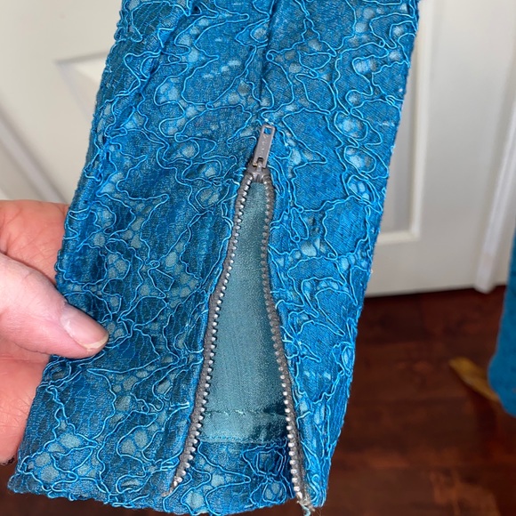 Vintage custom teal sheath and jacket - Picture 4 of 16